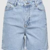 SELECTED HÖG MIDJA JEANSSHORTS Blue Store