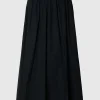 SELECTED HÖG MIDJA MAXIKJOL Black Cheap