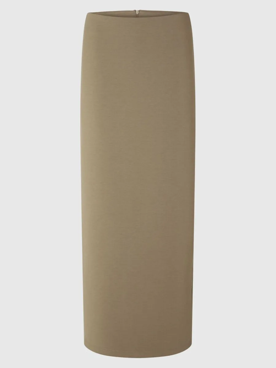 hg_midja_maxikjol_0-6.webp SELECTED HÖG MIDJA MAXIKJOL Brown Cheap