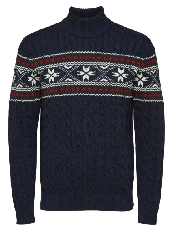 SELECTED HÖGHALSAD JULTRÖJA Blue Hot