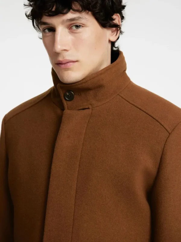 SELECTED HÖGHALSAD KAPPA Brown Discount