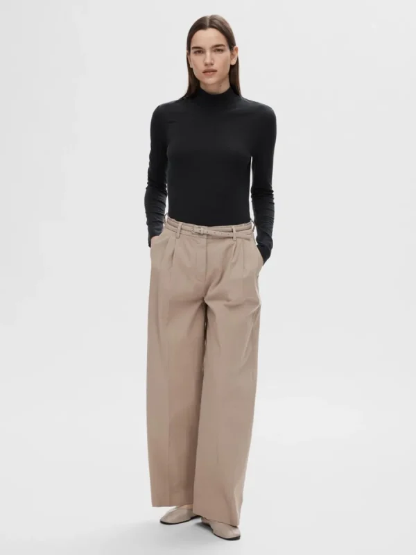 SELECTED HÖGHALSAD TOPP Black Online