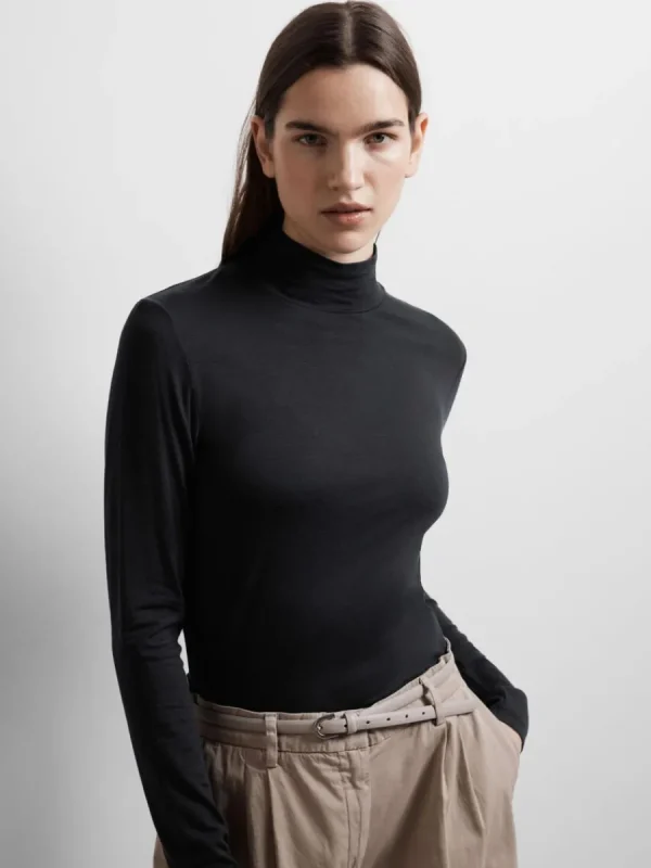 SELECTED HÖGHALSAD TOPP Black Online