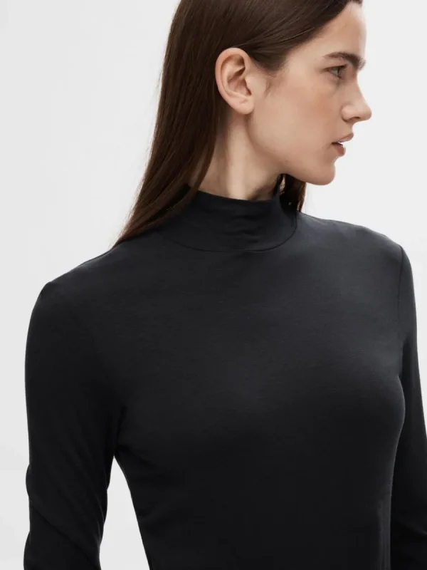 SELECTED HÖGHALSAD TOPP Black Online