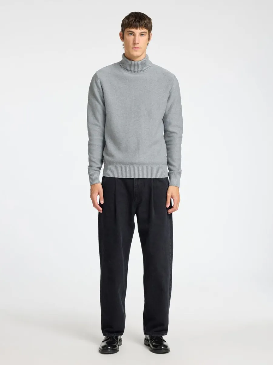 hghalsad_trja_1-8.webp SELECTED HÖGHALSAD TRÖJA Grey Fashion