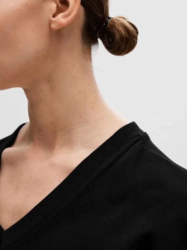 SELECTED HOLKÄRM MIDIKLÄNNING Black Online