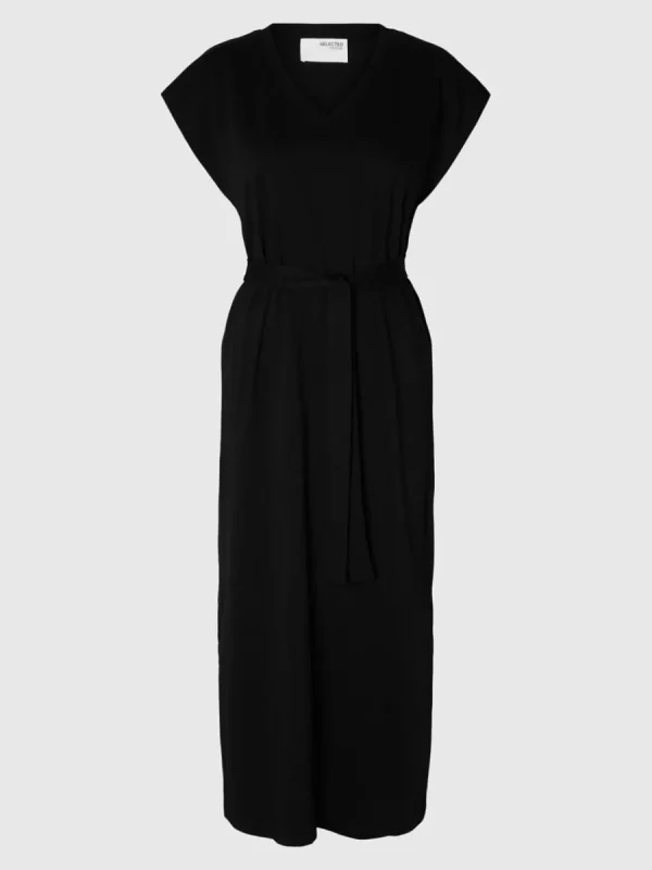 SELECTED HOLKÄRM MIDIKLÄNNING Black Online