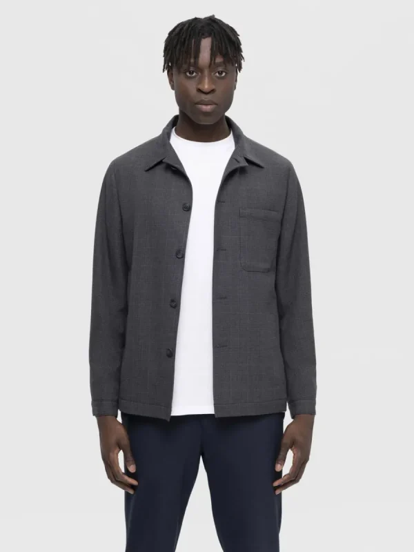 SELECTED HYBRID KAVAJ Grey Online