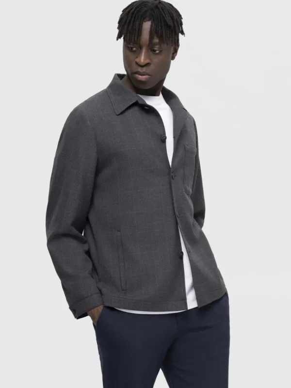 SELECTED HYBRID KAVAJ Grey Online