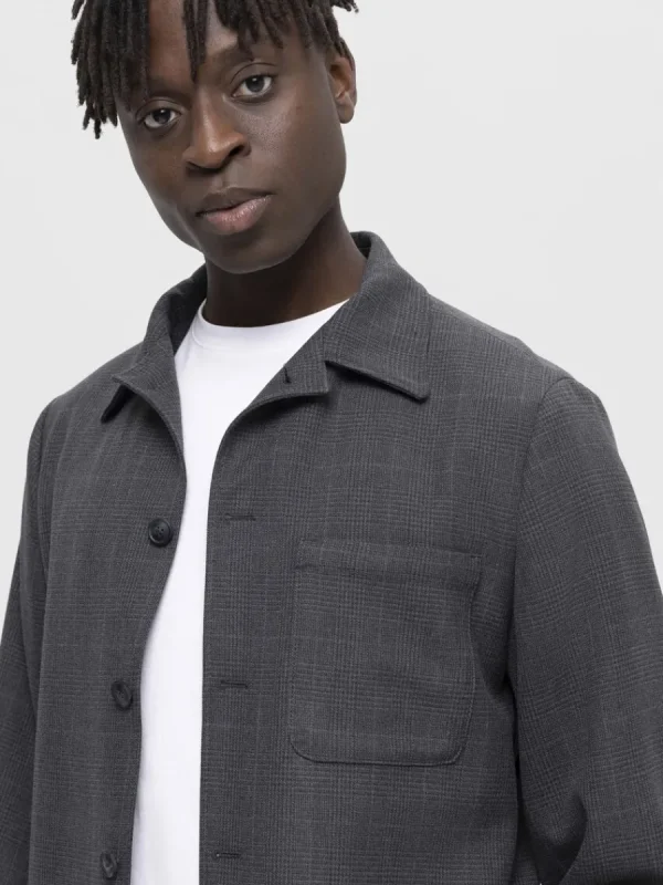 SELECTED HYBRID KAVAJ Grey Online