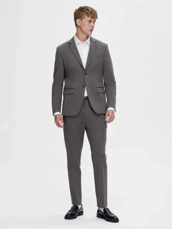 SELECTED JERSEY KAVAJ Grey Hot