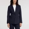 SELECTED KLASSISK PASSFORM KAVAJ Blue Online