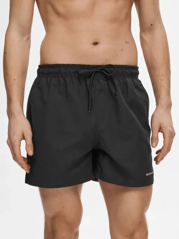 SELECTED KLASSISKA BADSHORTS Black Discount