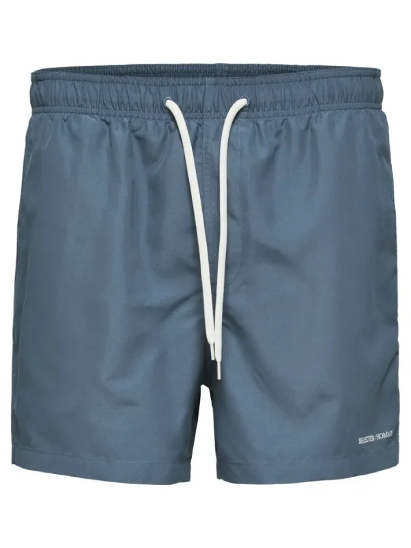SELECTED KLASSISKA BADSHORTS Blue Fashion