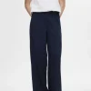 SELECTED KLASSISKA BYXOR MED VIDA BEN Blue Shop