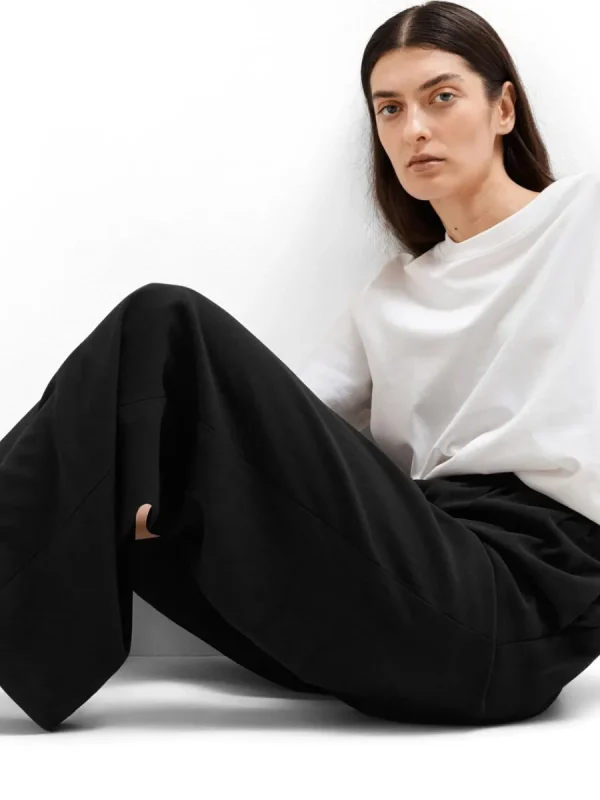 SELECTED KLASSISKA BYXOR MED VIDA BEN Black New