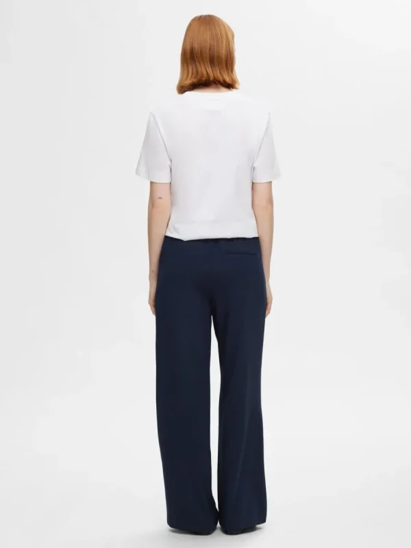 SELECTED KLASSISKA BYXOR MED VIDA BEN Blue Shop