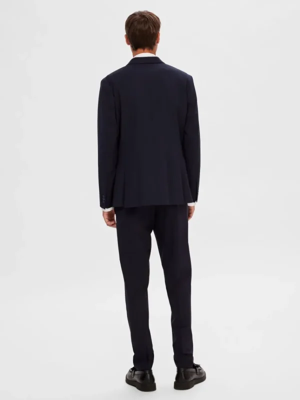 SELECTED KLASSISKA DUBBELKNÄPPT KAVAJ Blue Fashion
