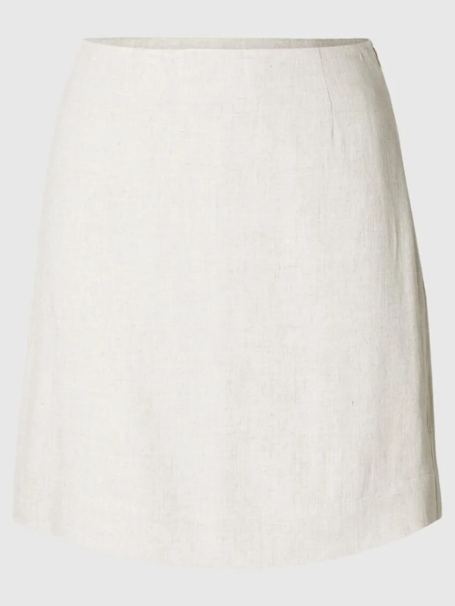 klassiska_minikjol_0-1.webp SELECTED KLASSISKA MINIKJOL Beige Online