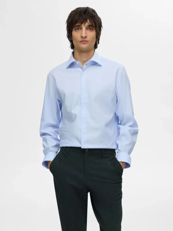 SELECTED KLASSISKA SLIM FIT-SKJORTA Blue Hot