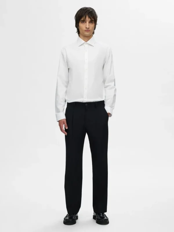 SELECTED KLASSISKA SLIM FIT-SKJORTA White Cheap