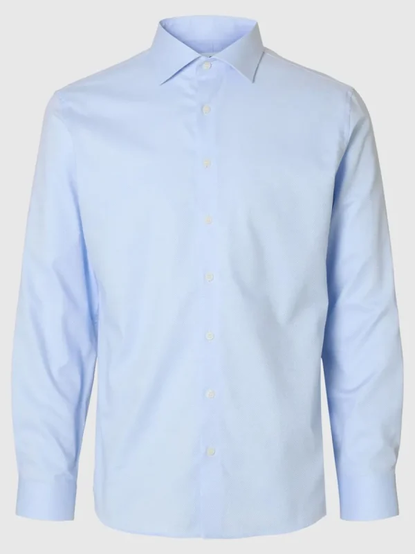 SELECTED KLASSISKA SLIM FIT-SKJORTA Blue Hot