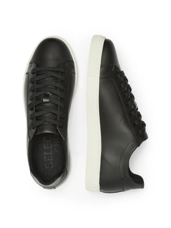 SELECTED KLASSISKA SNEAKERS Black Clearance