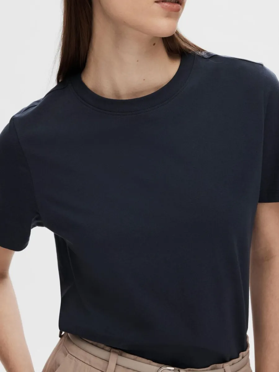 klassiska_tshirt_3.webp SELECTED KLASSISKA T-SHIRT Blue Sale