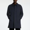 SELECTED KLASSISKA VADDERAD JACKA Blue Sale