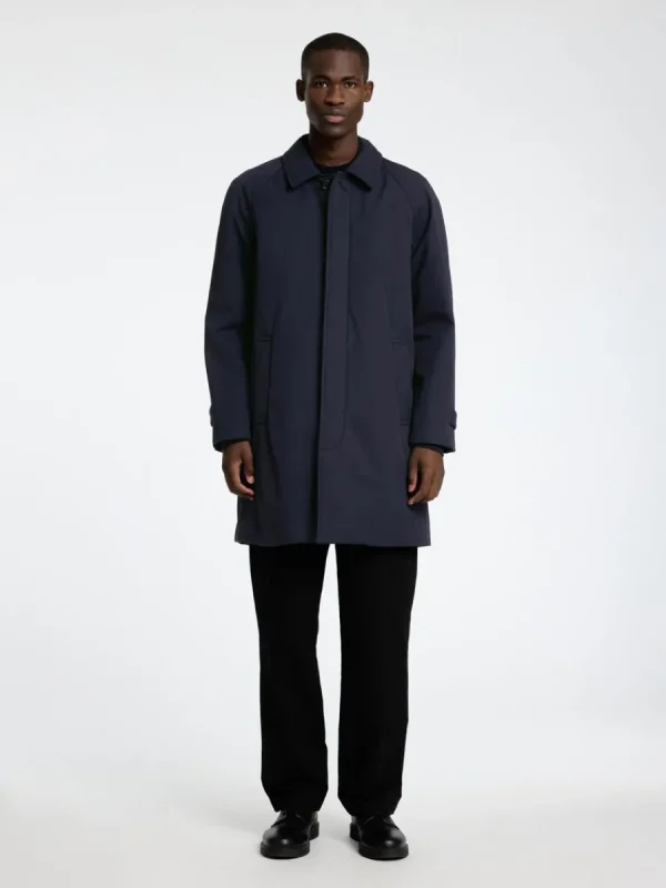 SELECTED KLASSISKA VADDERAD JACKA Blue Sale
