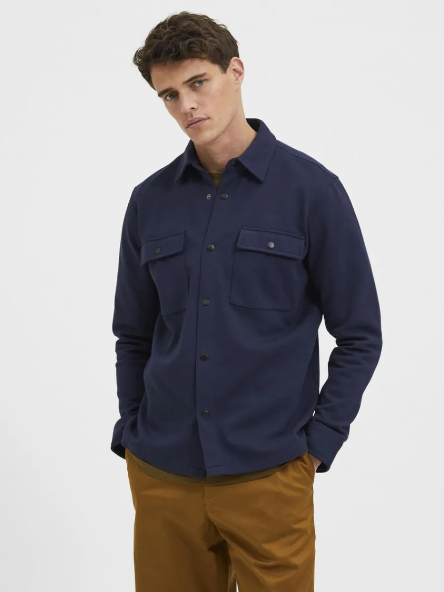klassiska_verskjorta_0-4.webp SELECTED KLASSISKA ÖVERSKJORTA Blue Fashion