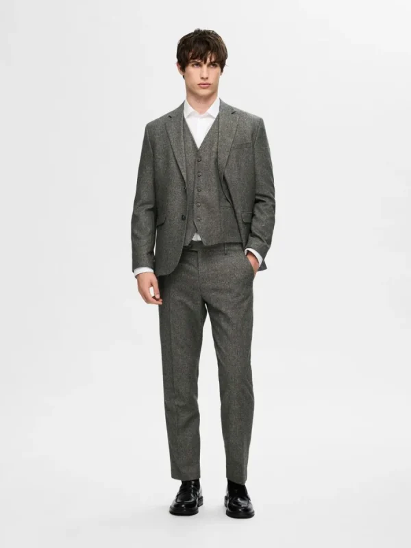 SELECTED KLASSISKA VÄST Grey Fashion