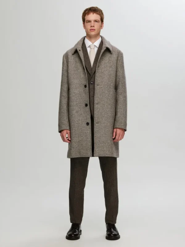 SELECTED KLASSISKA YLLEKAPPA Brown Outlet