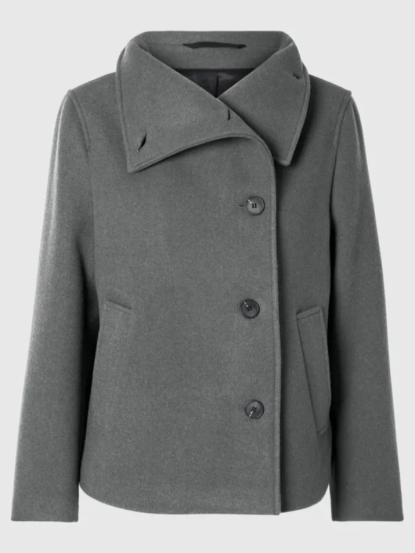 SELECTED KORT JACKA Grey Best Sale