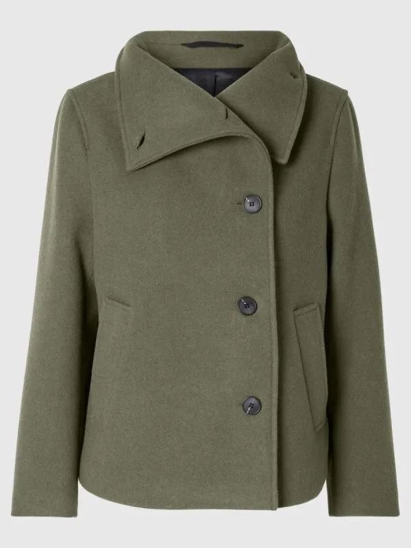 SELECTED KORT JACKA Green Best Sale