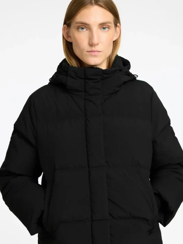 SELECTED KORT PUFFERJACKA Black Cheap
