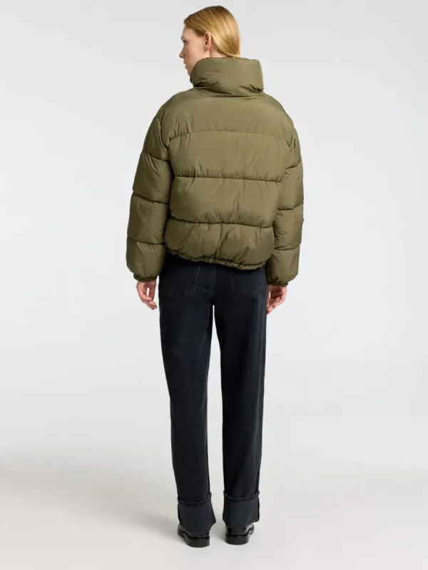 SELECTED KORT PUFFERJACKA Green Store