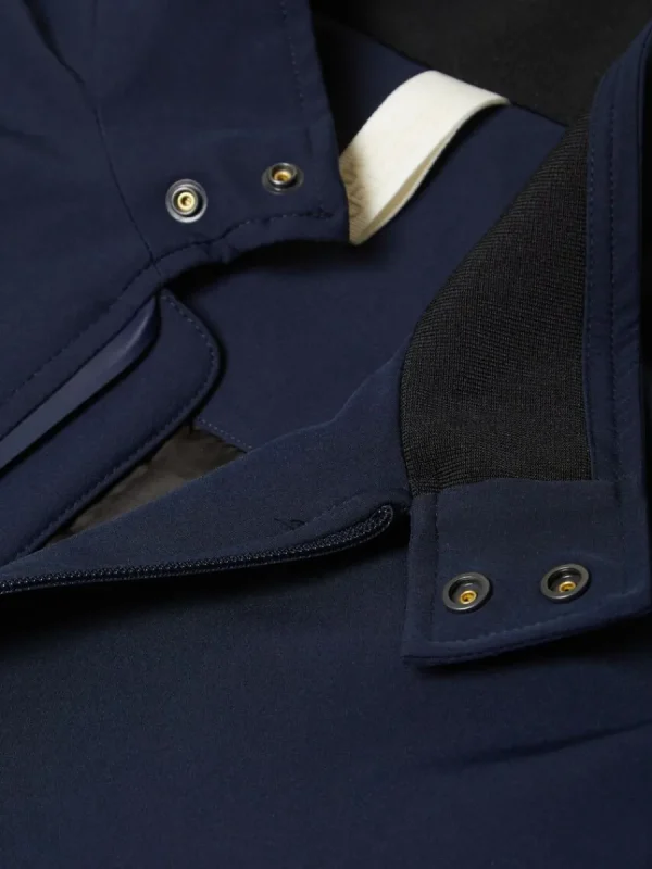 SELECTED KORT VADDERAD JACKA Blue Shop