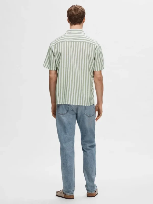 SELECTED KORTÄRMAD SKJORTA Green Online