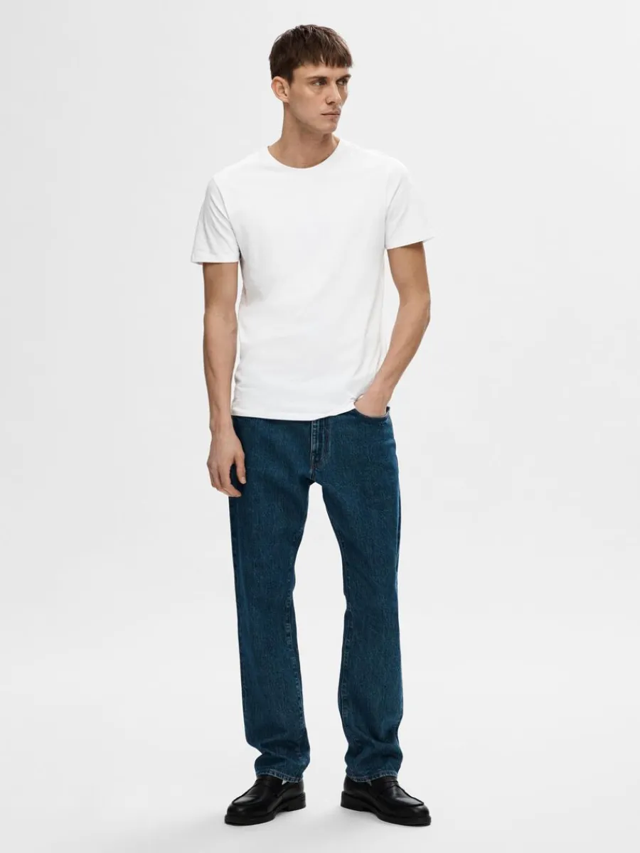 kortrmad_tshirt_1-4.webp SELECTED KORTÄRMAD T-SHIRT White Store