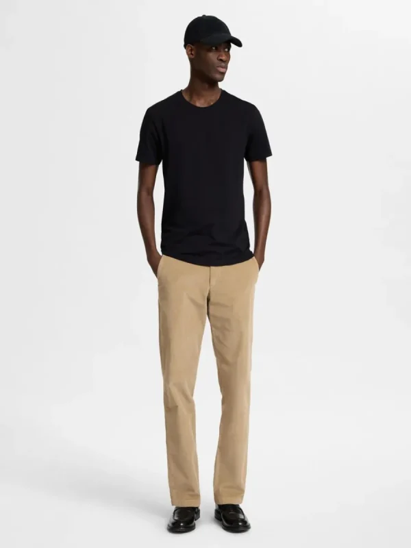 SELECTED KORTÄRMAD T-SHIRT Black New