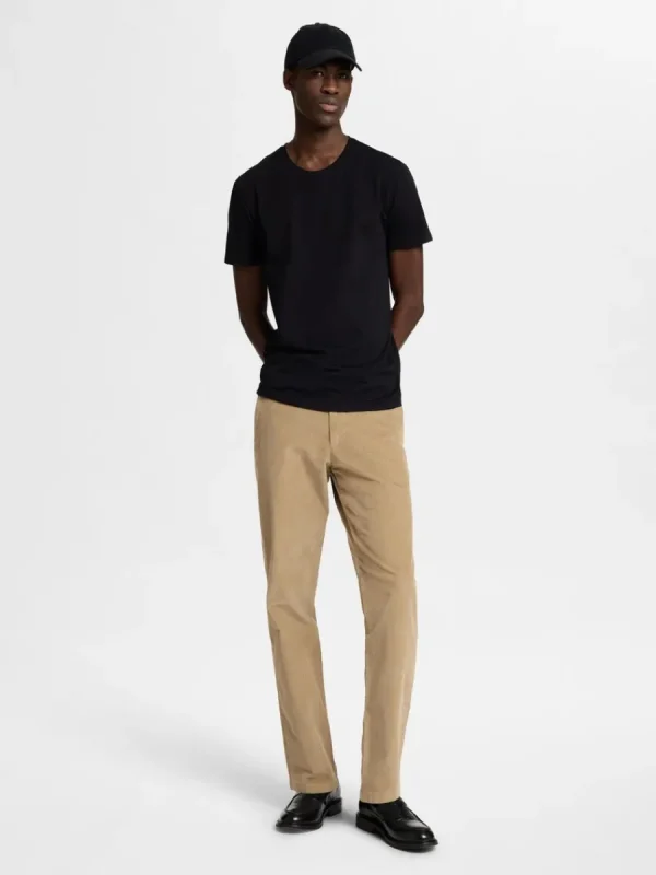 SELECTED KORTÄRMAD T-SHIRT Black New