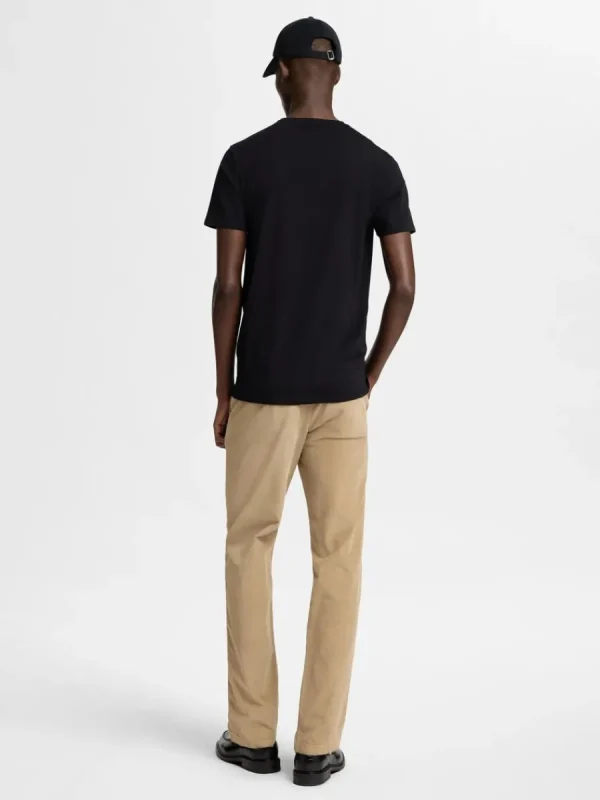 SELECTED KORTÄRMAD T-SHIRT Black New