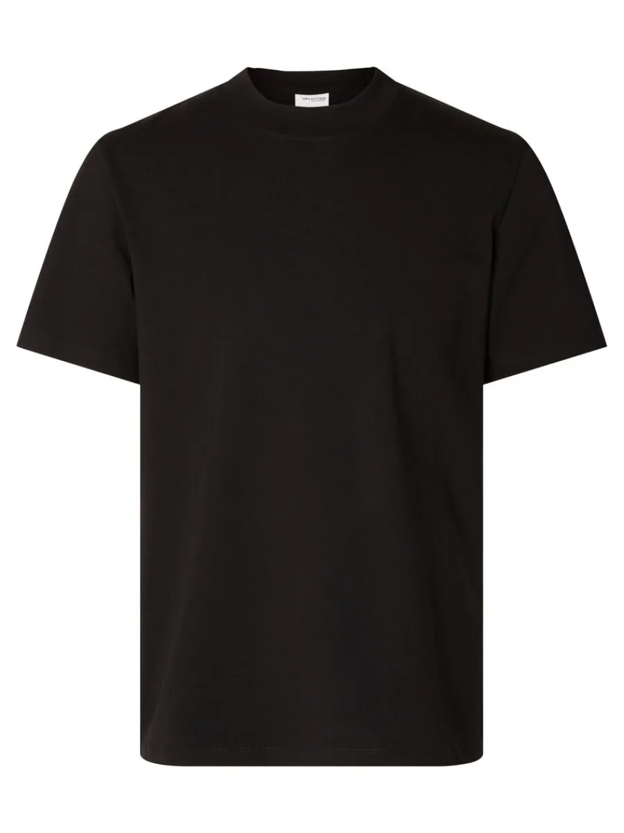 kortrmad_tshirt_5-5.webp SELECTED KORTÄRMAD T-SHIRT Black Flash Sale