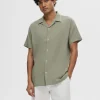 SELECTED KUBAKRAGE SKJORTA Green Outlet