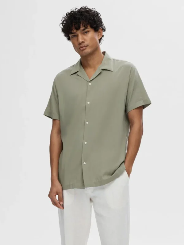 SELECTED KUBAKRAGE SKJORTA Green Outlet