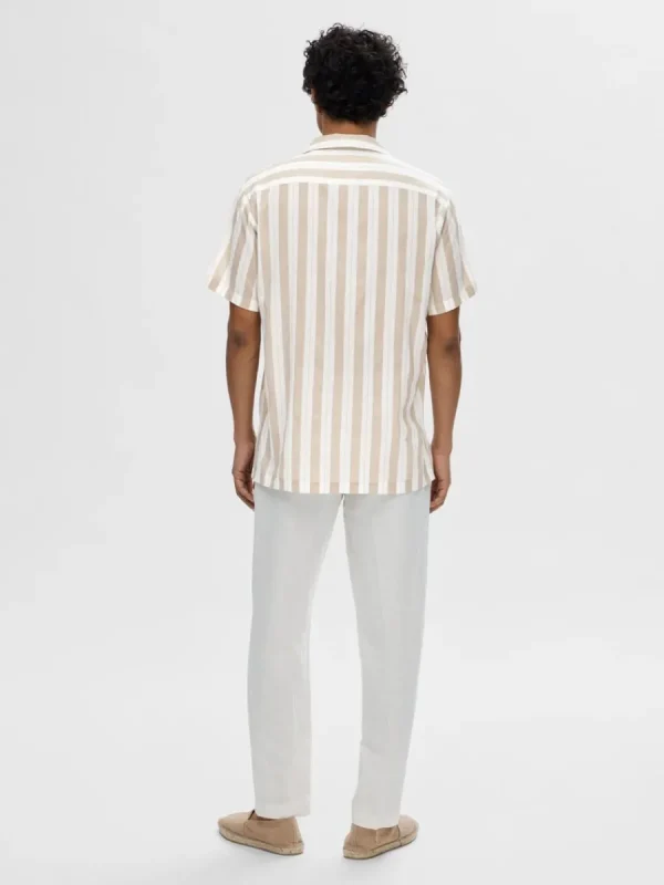 SELECTED KUBAKRAGE SKJORTA Beige Sale