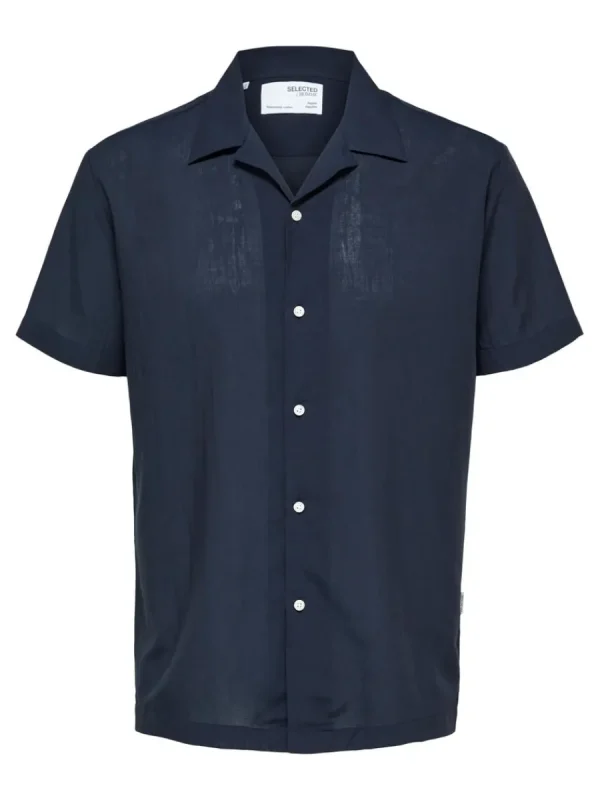 SELECTED KUBAKRAGE SKJORTA Blue New