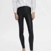 SELECTED LAMM LEGGINGS Black Cheap