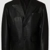 SELECTED 100% LÄDER KAVAJ Black Online